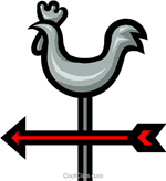 Cartoon Weather Vane 